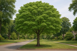 Pacific Dogwood in the summer