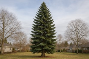 Pacific Silver Fir in Winter