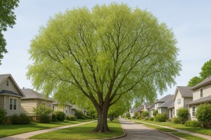 Pacific Willow in Spring