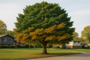 Pacific Yew in Autumn