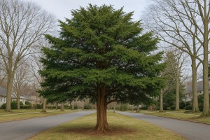 Pacific Yew in Winter