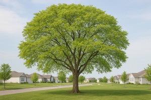 Pagoda Tree in Spring