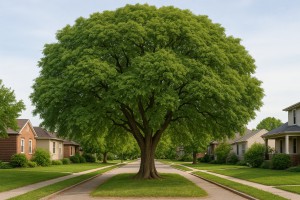 Pagoda Tree in Summer
