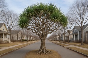 Pandanus Tectorius in Winter