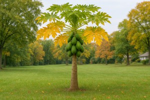Papaya in Autumn