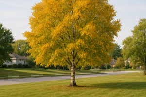 Paper Birch in Autumn