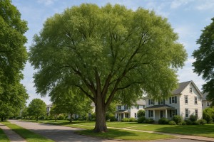 Peachleaf Willow in Summer