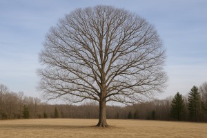 Pignut Hickory in Winter