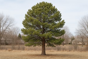 Pinyon Pine in Winter