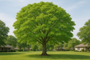 Polynesian Chestnut in Spring