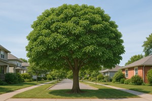Polynesian Chestnut in Summer