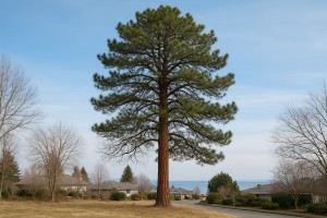 Ponderosa Pine in Winter