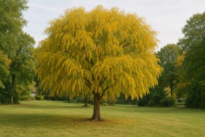 Port Jackson Wattle in Autumn