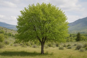 Prairie Crabapple in Spring