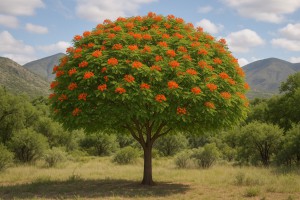 Pride Of Barbados in Summer