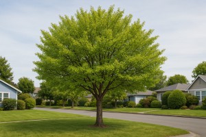Purpleleaf Plum in Spring