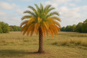 Pygmy Date Palm in Autumn