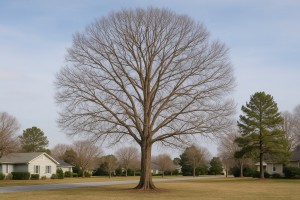 Red Hickory in Winter