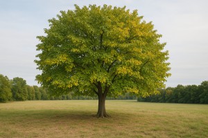 Red Mulberry in Autumn