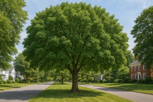 Mulberry in the summer