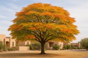 Royal Poinciana in Autumn