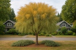 Salt Cedar in Autumn