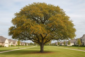 Sand Live Oak in Autumn