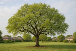 Sand Live Oak in Spring