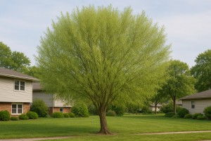 Sandbar Willow in Spring