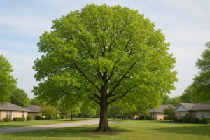 Scarlet Oak in Spring