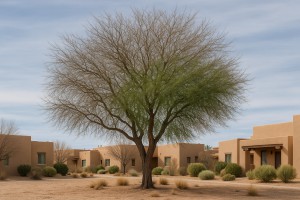Screwbean Mesquite in Winter