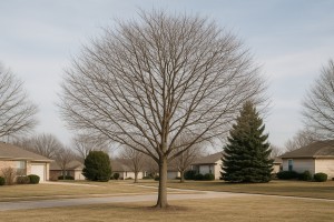 Serviceberry in Winter