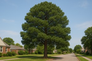 Shortleaf Pine in the summer
