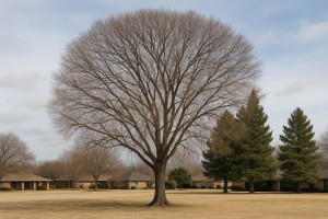 Siberian Elm in Winter