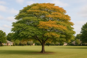 Silk Tree in Autumn