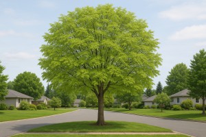 Sitka Mountain-ash in Spring