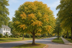 Soapberry in Autumn