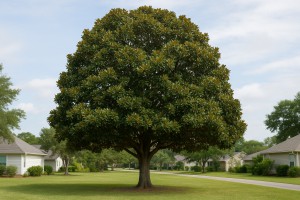 Southern Magnolia in the summer