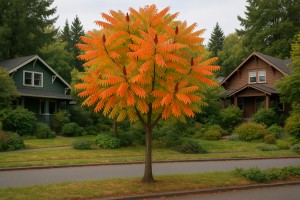 Staghorn Sumac in Autumn