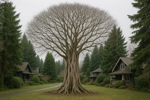 Strangler Fig in Winter