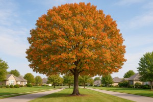 Swamp Chestnut Oak in Autumn