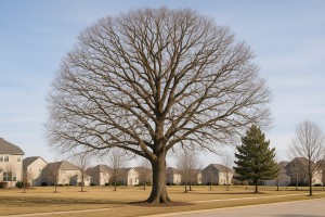 Swamp White Oak in Winter
