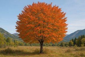 Sweet Cherry in Autumn