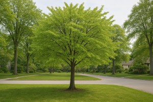 Sweet Cherry in Spring