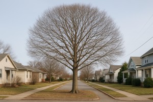 Sweetgum in Winter