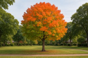 Tallow Tree in Autumn