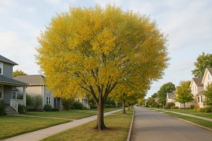 Tea-leaved Willow in Autumn
