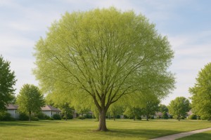 Tea-leaved Willow in Spring