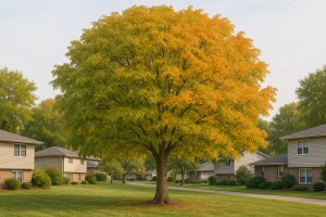 Texas Hackberry in Autumn
