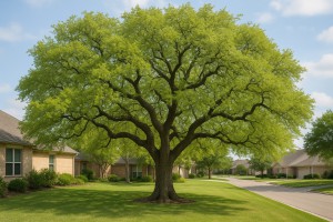 Texas Live Oak in Spring
